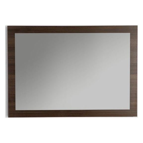 Eviva Sun 48" Grey Oak Full Framed Bathroom Wall Mirror