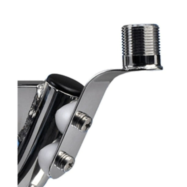 3" Black Contemporary Antenna Mount for Self Leveling Mounts Walmart