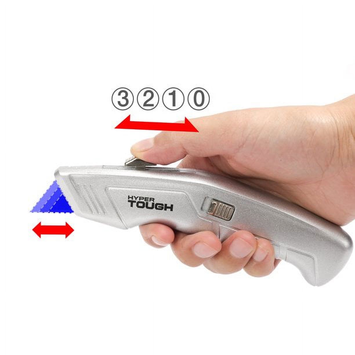 Hyper Tough Quick Open Retractable Utility Knife Model 41109