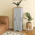 thumbnail image 2 of HOMCOM Armoire de Rangement Style Ferme avec Tablette Ajustable pour Salon, 2 of 10