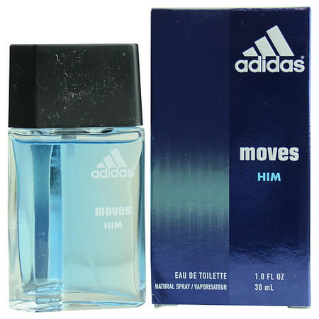 Adidas Moves for Him Eau de Toilette Spray for Men, 1 fl