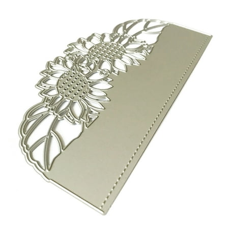 

Envelope Flower Metal Cutting Dies Stencil Scrapbooking DIY Album Stamp Paper Card Embossing