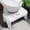 White, variant on Squatting Toilet Stool for Adults, 7 Inch Poop Stool Squat Adult, Non-Slip Potty Stool for Pooping, Portable Toilet Step Foot Rest for Bathroom