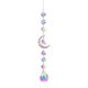 thumbnail image 3 of Cristal Windchime Ornamento Pluma Mariposa Colgante Colgante (Plata 13) Likrtyny Libre de BPA, 3 of 6