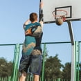 thumbnail image 5 of Naloa Blue Watercolor Duck Basketball Jersey Reversible Men's Mesh Athletic Sports Shirts Training Practice S-4XL3X-Large, 5 of 6
