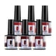 thumbnail image 3 of Gel de noche para uñas, aceite de uñas de color fluorescente, gel de fototerapia, set de color caramelo, 45 ml, aceites para uñas, 3 of 3
