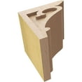 thumbnail image 6 of 9"W x 9"D x 9"H Wide Mayflower Rough Cedar Woodgrain TimberThane Corbel, Primed Tan, 6 of 6