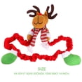 thumbnail image 2 of Cubierta decorativa del monitor de la computadora Adorable Navidad alces Mostrar caja protectora, 2 of 6