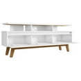 thumbnail image 3 of Manhattan Comfort Yonkers Wood TV Stand for TVs up to 65" in White, 3 of 5