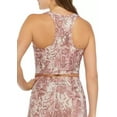 thumbnail image 2 of Calvin Klein Performance Womens Printed Racerback Tank Top, 2 of 4