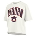 thumbnail image 2 of Women's Pressbox  White Auburn Tigers Nelson T-Shirt, 2 of 3