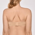 thumbnail image 2 of Sostén DELMIRA Strapless con Aros Contorno Multiusos 36C Taupe, 2 of 3