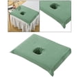 thumbnail image 4 of 2 Sábanas de Suave para de de Spa, Toal Transpirable para Cama de Hotel, Toal con Orificio para Zulema Funda de sábana de salón, 4 of 6