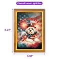 thumbnail image 5 of Havanese Patriotic Welcome for 4Th of July Independence Day Acrylic Plaque with Wood Photo Frame Box Havanese Dog Lover Gifts Idea Light Box - 00010, 5 of 5