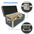 thumbnail image 3 of Classic Acts Vinyl Record Album Storage Case – Aluminum Lp Record Player Crates for Records – Holds up to 150 Records, 3 of 7