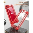 thumbnail image 3 of SUPCASE Unicorn Beetle EXO Series Case for iPhone SE 2nd Generation (2020), Premium Hybrid Protective Clear Bumper Case for iPhone SE /7/8 (Red), 3 of 8