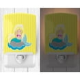 thumbnail image 2 of Caroline's Treasures BB8833CNL Beach Mermaid Blonde Hair #2 Ceramic Night Light, 6x4x3", multicolor, 2 of 2