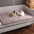 thumbnail image 3 of Dog Cooling Mat pad Pet Self Cooling Bed Mat Non Toxic Ice Silk Material Dog Mat Summer Bed Pad Blanket Sleep Ice Silk Bed Washable Soft Breathable for Cat Small Medium Large Dogs - Send Plush Toys, 3 of 8