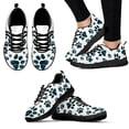 thumbnail image 1 of Zapatillas de deporte cómodas de marca de moda con diseño de pata de perro/perro B, zapatillas planas con cordones y estampado de pata de animal, 1 of 6