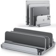 thumbnail image 1 of GAMAXIMA Soporte Vertical para Laptop con 4 Ranuras, Soporte para Laptop de Aluminio, Base Portatil con Ranuras de Ancho Ajustable, Stand Vertical para iPad, MacBook Air, Pro, HP, Xiaomi, ASUS, 1 of 7