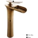 thumbnail image 2 of Grifos de baño Grifo mezclador para lavabo en cascada - Grifo mezclador para lavabo cromado Grifos mezcladores en cascada para baño (alto) (Negro), 2 of 5