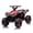 Red, variant on Goldensoil 12V Kids Ride-on Atv, Battery-Powered, LED Lights,High/Low Speed,USB,Treaded Tires,Yellow