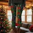 thumbnail image 4 of Rutainlusire Womens Trendy Christmas Printed Leggings Comfy Yoga Pants 2025 Winter Women's Christmas Printed High Waist Long Yoga Pant Running Loose Leisurely Pants, 4 of 5