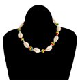 thumbnail image 4 of Collier de Perles Colorées Tricotant à la Main des Noeuds à la Mode Pendentif Collier Suspendu pour Femme (Coloré), 4 of 8