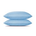 thumbnail image 2 of Set of 2 Ultra Soft Microfiber Zippered Pillow Cases (King, Sky Blue), 2 of 6