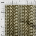 thumbnail image 2 of oneOone Cotton Poplin Twill Dark Olive Green Fabric Floral Sewing Material Print Fabric By The Yard 56 Inch Wide, 2 of 4