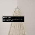 thumbnail image 5 of Stuffed Animal Storage Organizers Toy Hammock Corner Hanging Net Stuffy Animal Hammock Macrame Toy Display Plush Toy Holder Wall, Kid Bedroom Decor Boho Nursery Playroom Organizer (Cream), 5 of 9