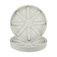 thumbnail image 1 of Uxcell 2-Pack Plato para Plantas, 7 Pulgadas, Plato de Plástico Antirotura para Plantas en Macetas de Interior/Exterior [Crema], 1 of 1