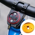 thumbnail image 3 of letairis Aluminium Alloy Bicycles Computer Holder Anodized Anti-rust Cycling Handle Bar Bracket Support Replacement for Gold 1 Pc, 3 of 6
