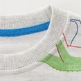 thumbnail image 4 of Phenas Boys Dinosaur T Shirts Fall Winter Cotton Long Sleeve Shirt Graphic Tops, 4 of 6