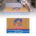 coir home entrance door mat american flag rug for outdoor and indoor
