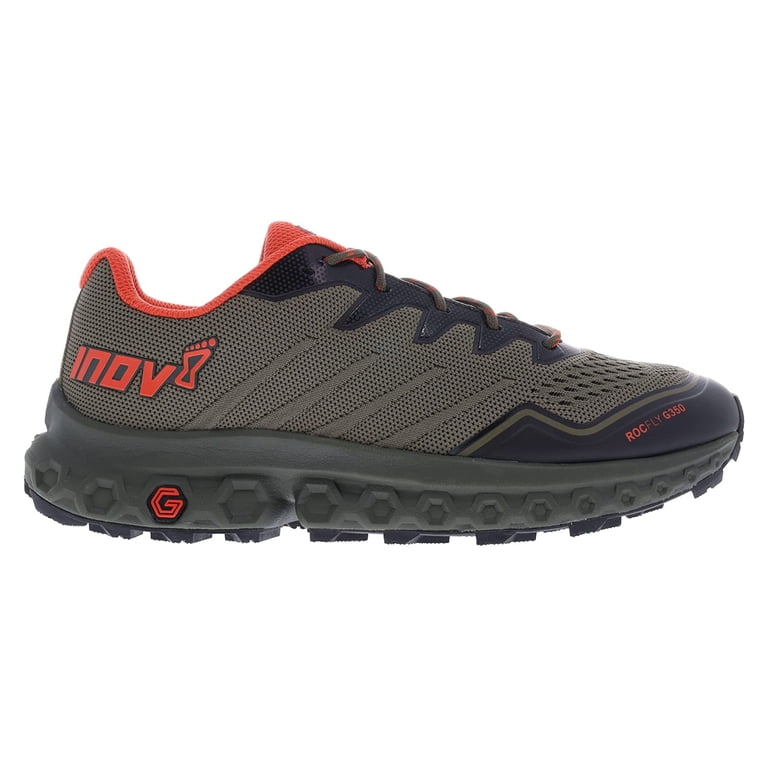 Men\'s Olive and Black Athletic Trail Shoes with Orange Accents King MT 2 Men main image 4