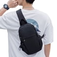 thumbnail image 5 of Crossbody backpack for men and women, lightweight single shoulder backpack, sling bag, 5 of 5