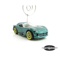 Dodge Viper RT Green Convertible Car Rare Christmas Tree Ornament Diecast