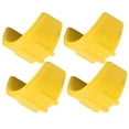thumbnail image 3 of 4 Pcs Housse d'Amortissement RC Résistante à l'Usure pour Voiture Télécommandée 1/8 Jaune, 3 of 12