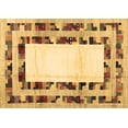 thumbnail image 1 of Ahgly Company Indoor Rectangle Abstract Brown Contemporary Area Rugs, 8' x 12', 1 of 4