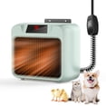 thumbnail image 1 of Calentador para casa de perro Pet Heater, 600 W, 300 W, montaje en pared, color gris, 1 of 6