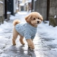 thumbnail image 6 of Dog Sweater Pajamas for Small Medium Dogs, Cute Turtleneck Winter Clothes for Girl or Boy, Warm Puppy Onesie Outfit for Chihuahua, Yorkie, and Christmas, 6 of 6