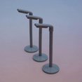 thumbnail image 1 of 10pcs Miniature Street Lamp: Micro Landscape Lighting Mini Village Street Lights Models Dollhouse Accessories Educational Tool Fairy Garden Lighting A, 1 of 3