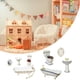 thumbnail image 5 of Yuarrent Mini juego de muebles para decoración de casa de muñecas, mano de obra exquisita, cerámica y educativo Decoración tipo 3, 5 of 6