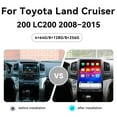 thumbnail image 6 of Aotsr 15 inch Tesla Style car radio for Toyota Land Cruiser200 LC200 2008-2015 Android 13 CarPlay GPS Navigation Multimedia Player Head Unit, 6 of 12