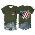 thumbnail image 2 of HEILAU 4th of July Shirts for Women Independence Day American Flag Graphic Tees Casual Short Sleeve Patriotic T Shirts Loose Summer Tops, 2 of 3