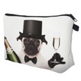 thumbnail image 2 of Cosmetic Bag Cartoon Printing Polyester Makeup Bag Toiletry Bag Cosmetic Pouch, 2 of 4