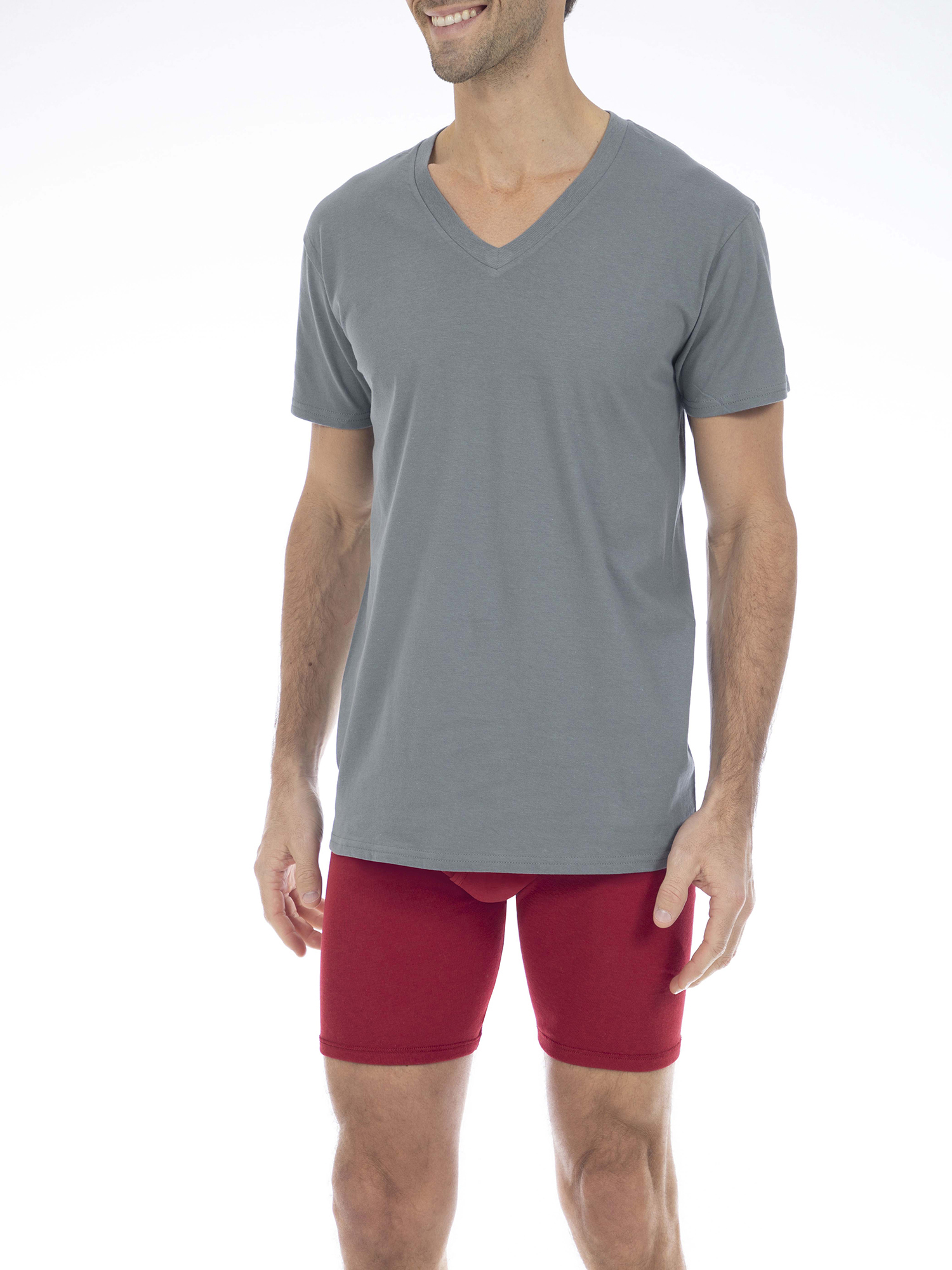 George Men's Assorted V-Neck T-Shirts, 6-Pack photo 3
