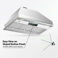 thumbnail image 3 of TITTLA 30"  900 CFM Under Cabinet Range Hood Kitchen Stove Vent Hood, 4 Speed Gesture Sensing&Touch Control Panel, 3 of 11