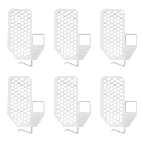Sturdy Fridge Organizers Dividers Adjustable Plastic Shelves for Kitchen Storage Cabinet Space Management
